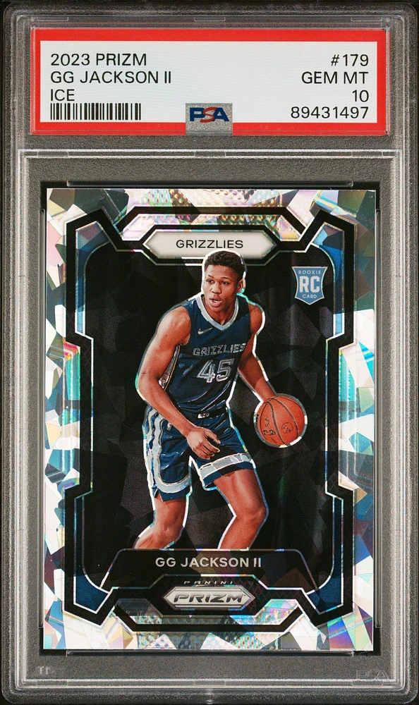 2023 Panini Prizm 179 Gg Jackson Ii PSA 10