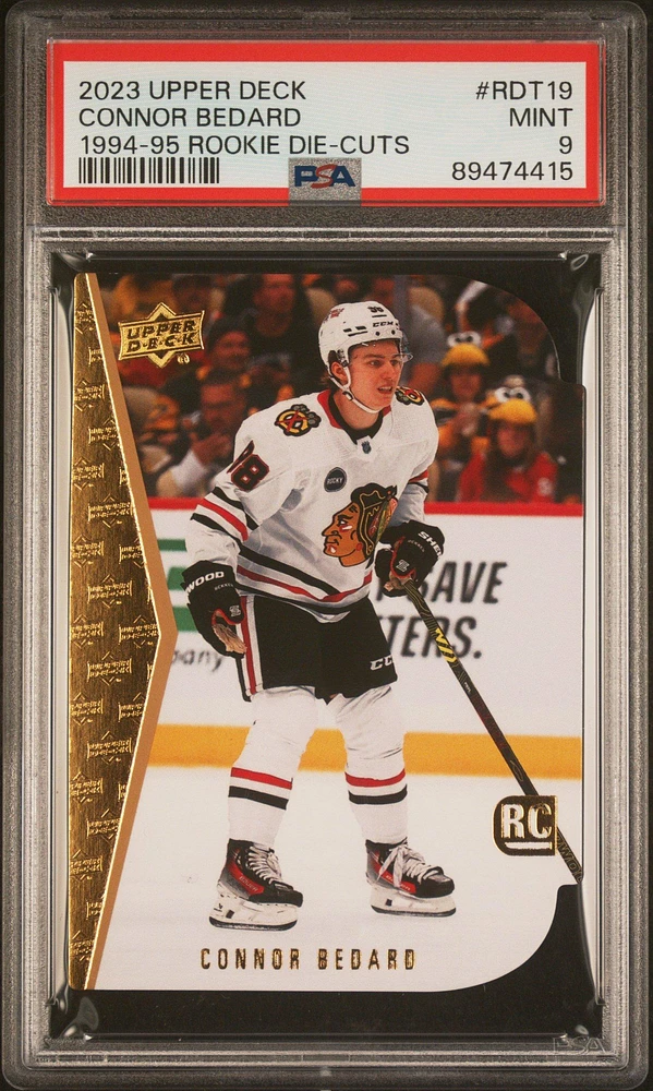 2023 Upper Deck 1994-95 Rookie Die-cuts Rdt19 Connor Bedard PSA 9
