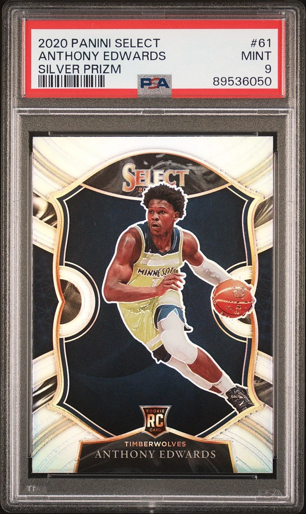 2020 Panini Select 61 Anthony Edwards PSA