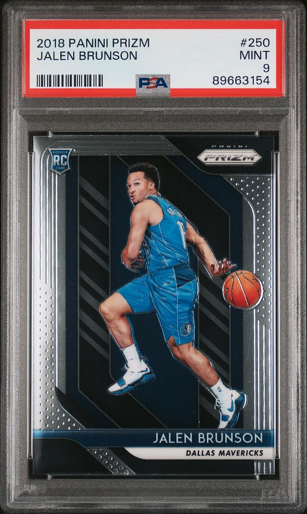 2018 Panini Prizm 250 Jalen Brunson PSA
