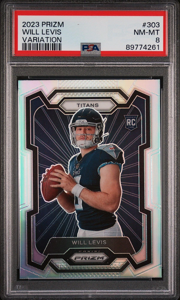 2023 Panini Prizm 303 Will Levis Variation PSA