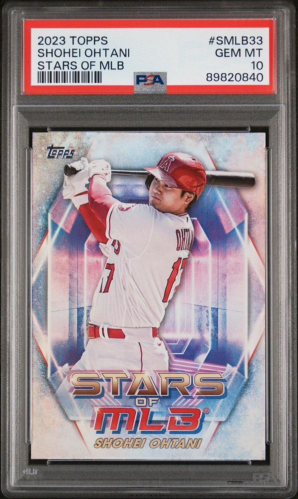 2023 Topps Stars Of Mlb Smlb33 Shohei Ohtani Series 2 PSA 10