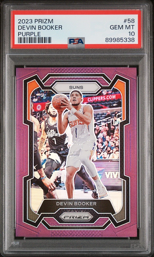 2023 Panini Prizm 58 Devin Booker Prizm PSA 10