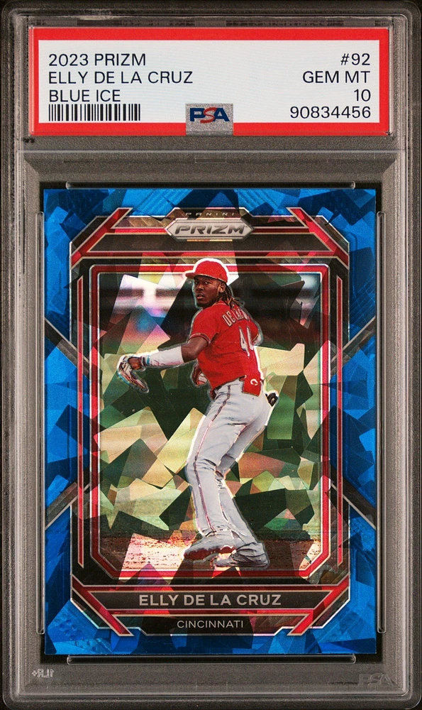 2023 Panini Prizm 92 Elly De La Cruz PSA 10