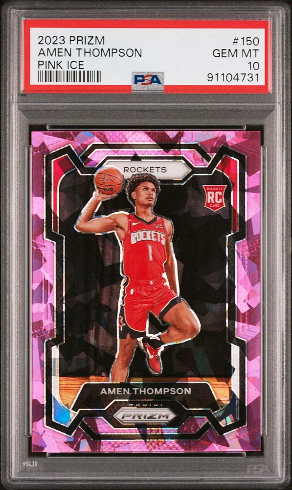 2023 Panini Prizm 150 Amen Thompson Ice PSA
