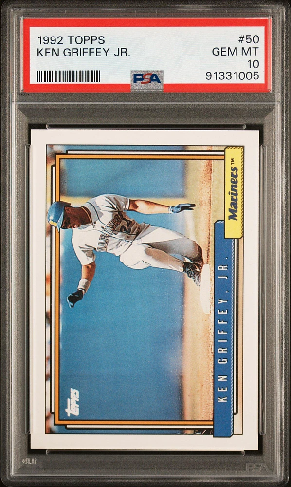 1992 Topps 50 Ken Griffey Jr. PSA 10