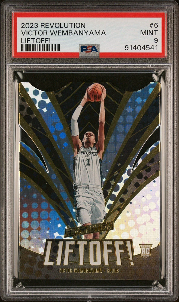 2023 Panini Revolution Liftoff! 6 Victor Wembanyama PSA