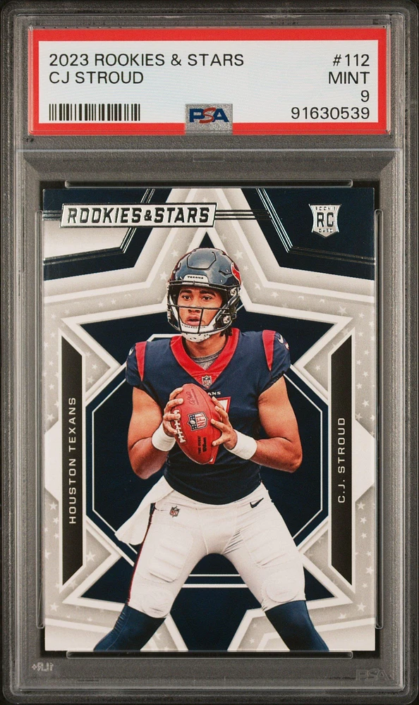2023 Panini Rookies & Stars 112 Cj Stroud PSA 9