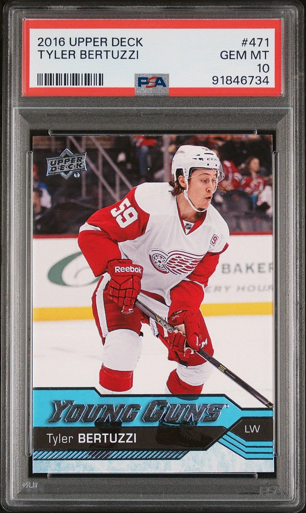 2016 Upper Deck 471 Tyler Bertuzzi PSA 10