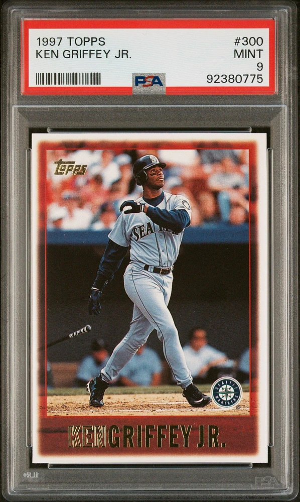 1997 Topps 300 Ken Griffey Jr. PSA 9