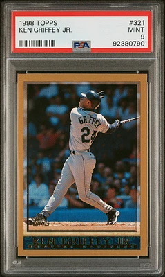 1998 Topps 321 Ken Griffey Jr. PSA 9