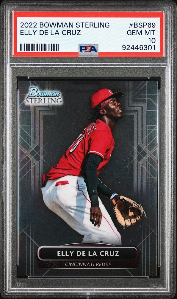 2022 Bowman Sterling Bsp69 Elly De La Cruz PSA 10