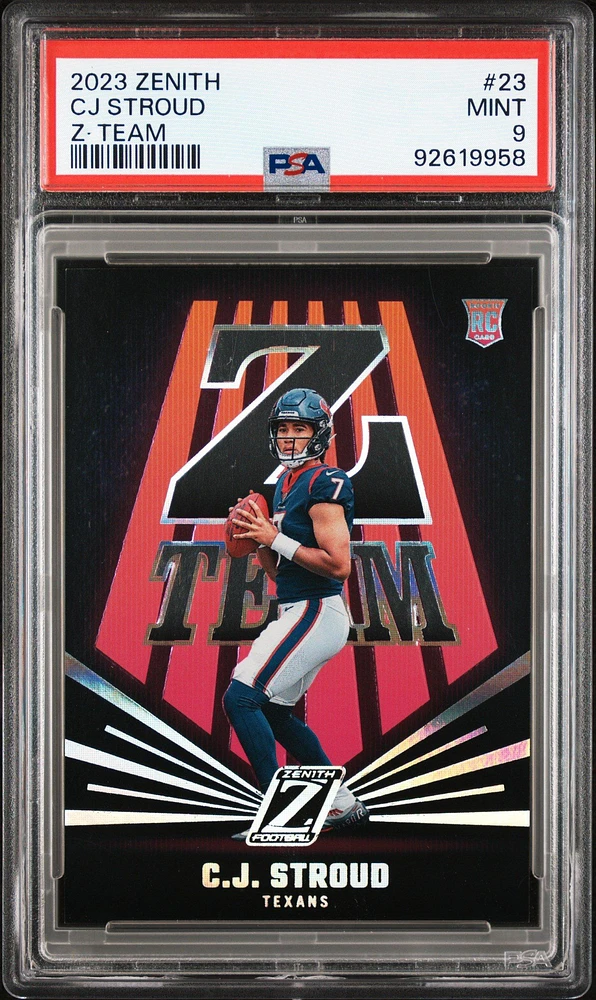 2023 Panini Zenith Z-team 23 Cj Stroud PSA 9