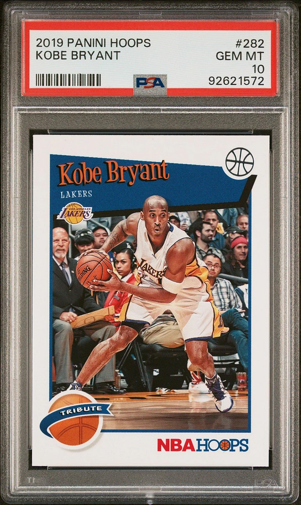 2019 Panini Hoops 282 Kobe Bryant PSA 10