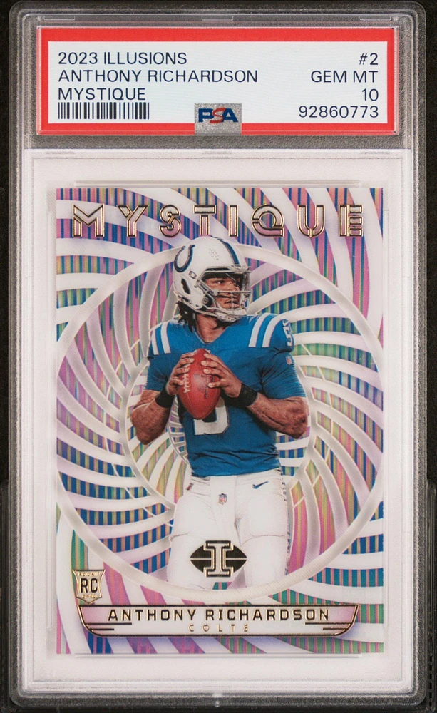 2023 Panini Illusions Mystique 2 Anthony Richardson PSA 10