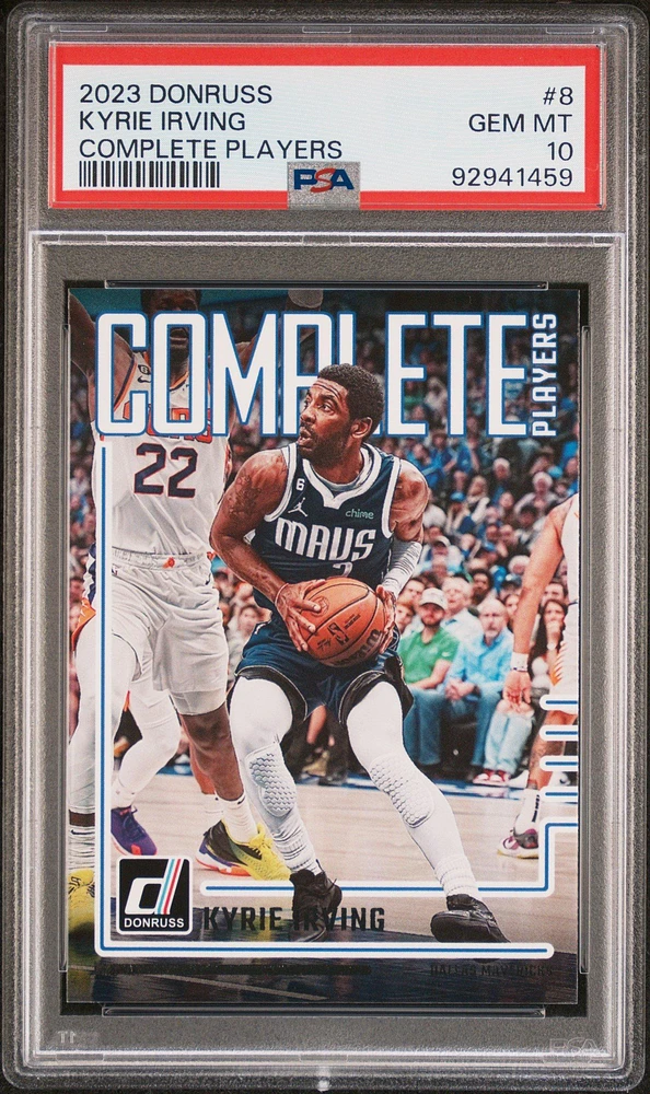 2023 Panini Donruss Complete Players 8 Kyrie Irving PSA 10