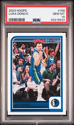 2023 Panini Nba Hoops 158 Luka Doncic PSA 10