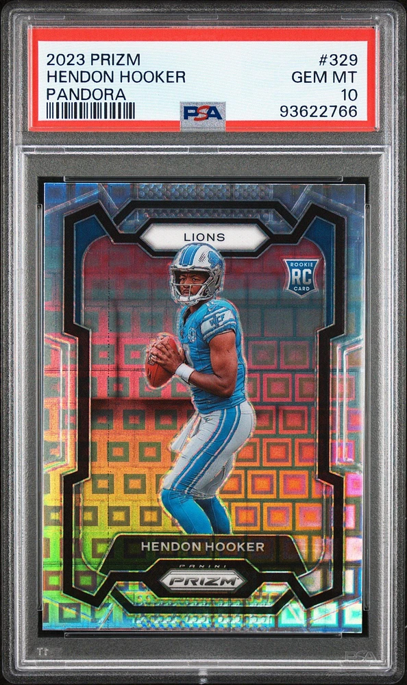2023 Panini Prizm 329 Hendon Hooker Pandora PSA 10