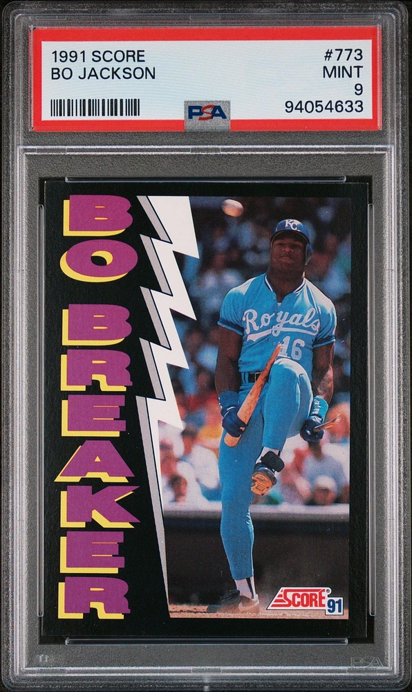 1991 Score 773 Bo Jackson PSA 9