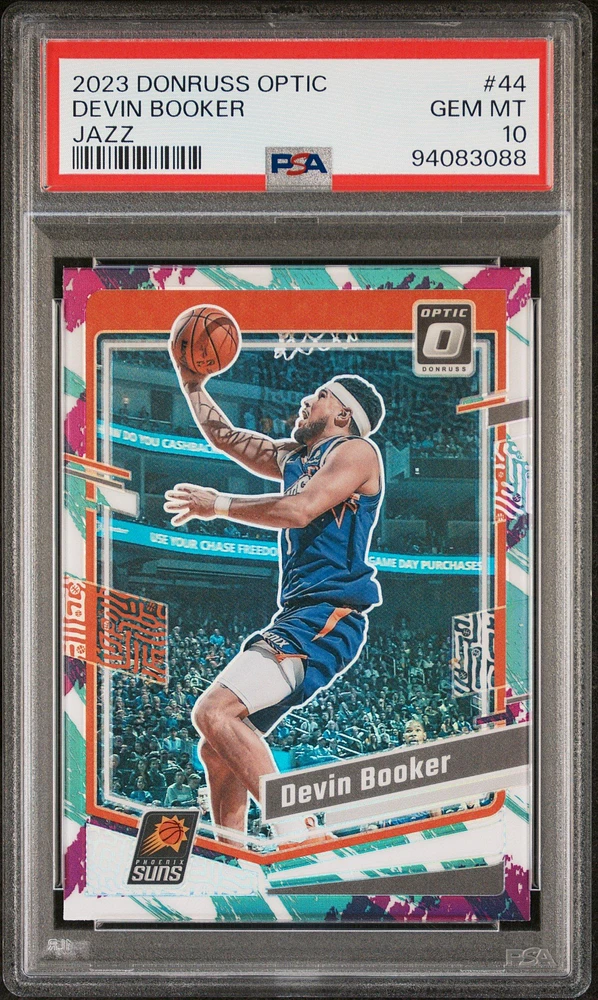 2023 Panini Donruss Optic 44 Devin Booker Jazz PSA 10