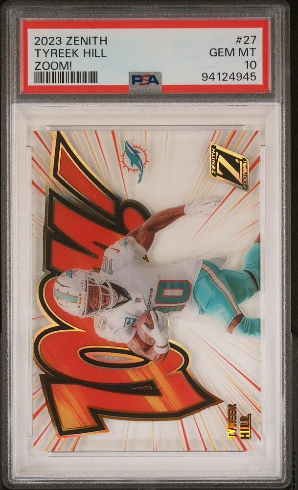 2023 Panini Zenith Zoom! 27 Tyreek Hill PSA 10
