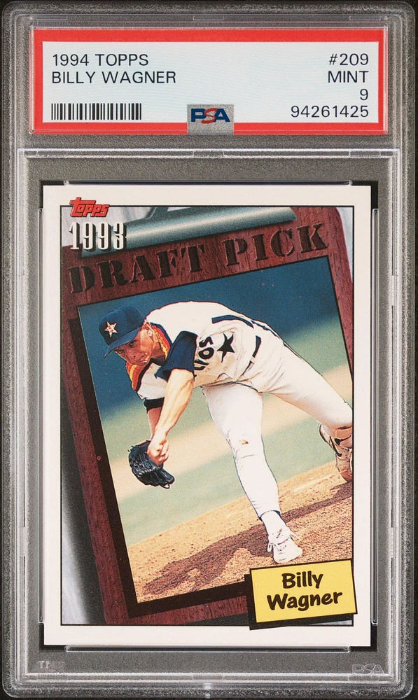 1994 Topps 209 Billy Wagner PSA 9