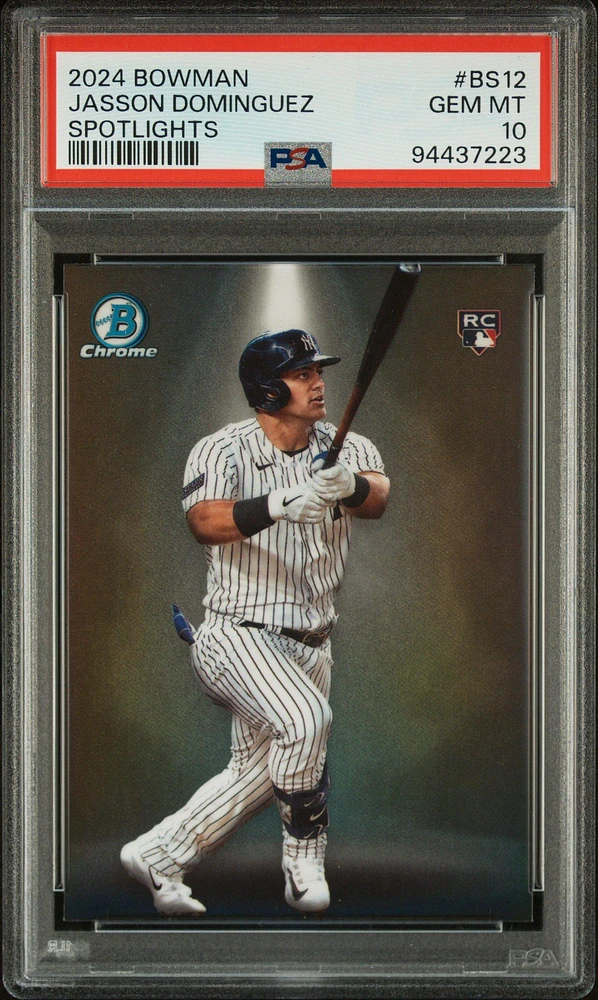 2024 Bowman Bowman Spotlights Bs12 Jasson Dominguez PSA 10