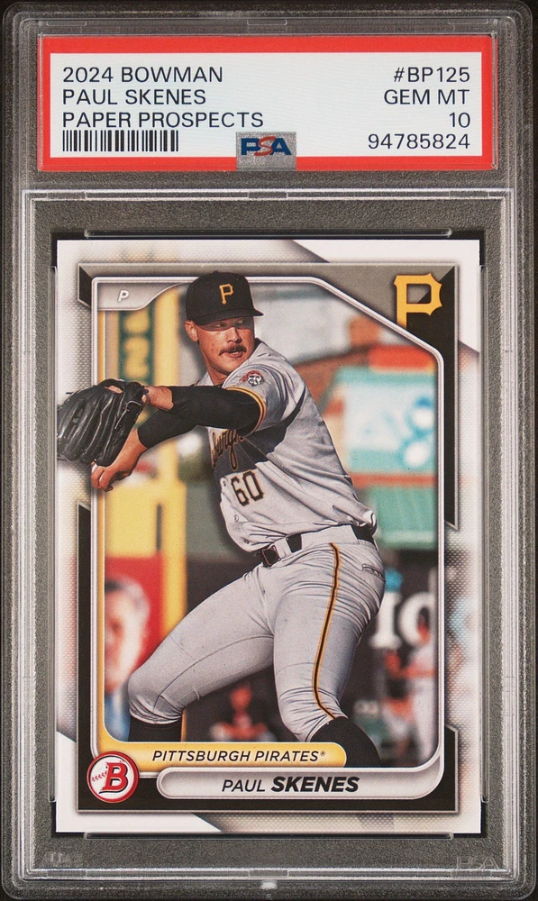 2024 Bowman Paper Prospects Bp125 Paul Skenes PSA 10