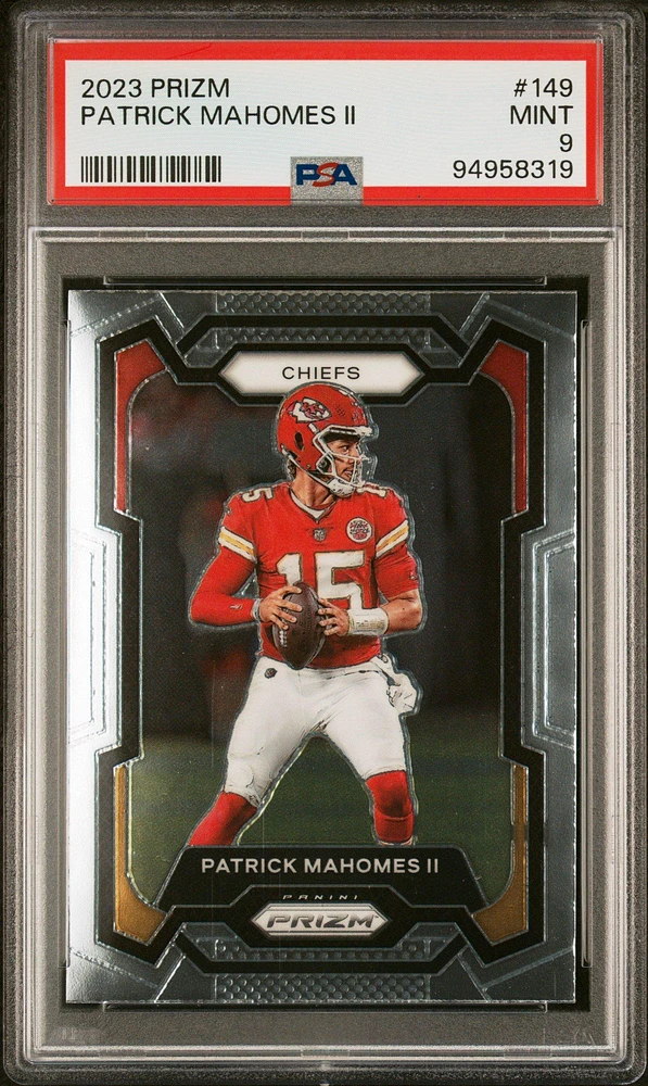 2023 Panini Prizm 149 Patrick Mahomes Ii PSA 9