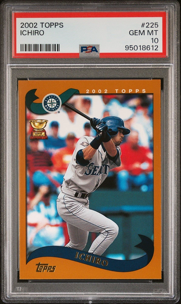 2002 Topps 225 Ichiro PSA 10