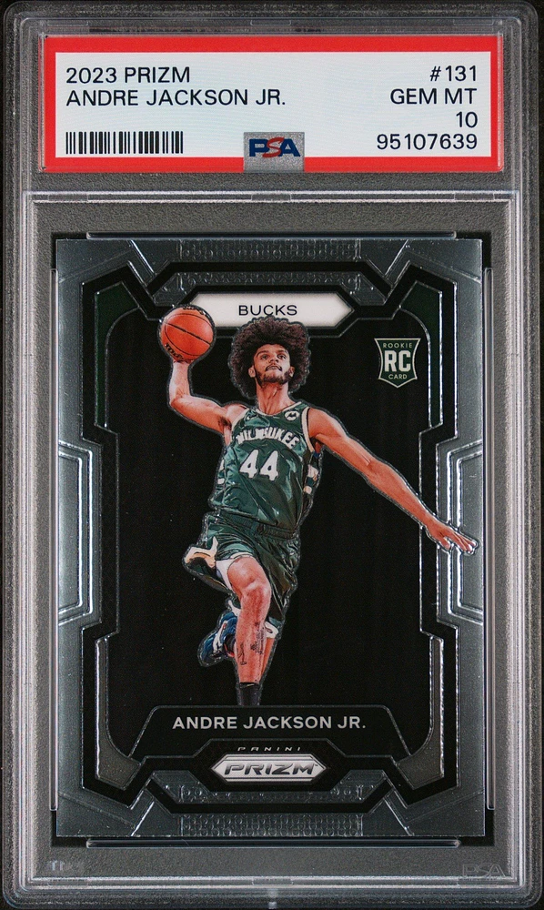 2023 Panini Prizm 131 Andre Jackson Jr. PSA 10
