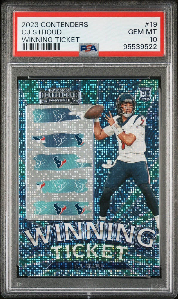 2023 Panini Contenders Winning Ticket 19 Cj Stroud PSA 10