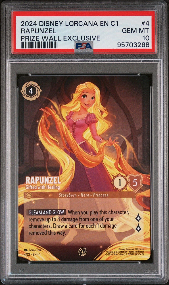 2024 Disney Lorcana En C1-lorcana Challenge Promo 4 Rapunzel