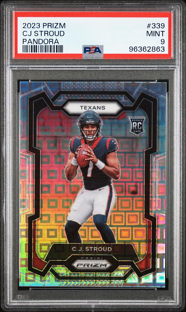 2023 Panini Prizm 339 Cj Stroud Pandora PSA 9