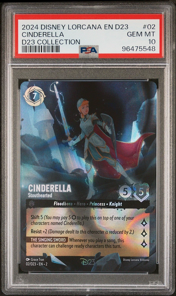 2024 Disney Lorcana En D23-d23 Expo Promo 02 Cinderella