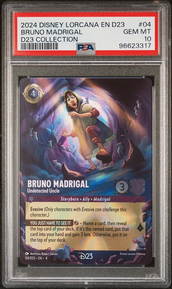 2024 Disney Lorcana En D23-d23 Expo Promo 04 Bruno Madrigal