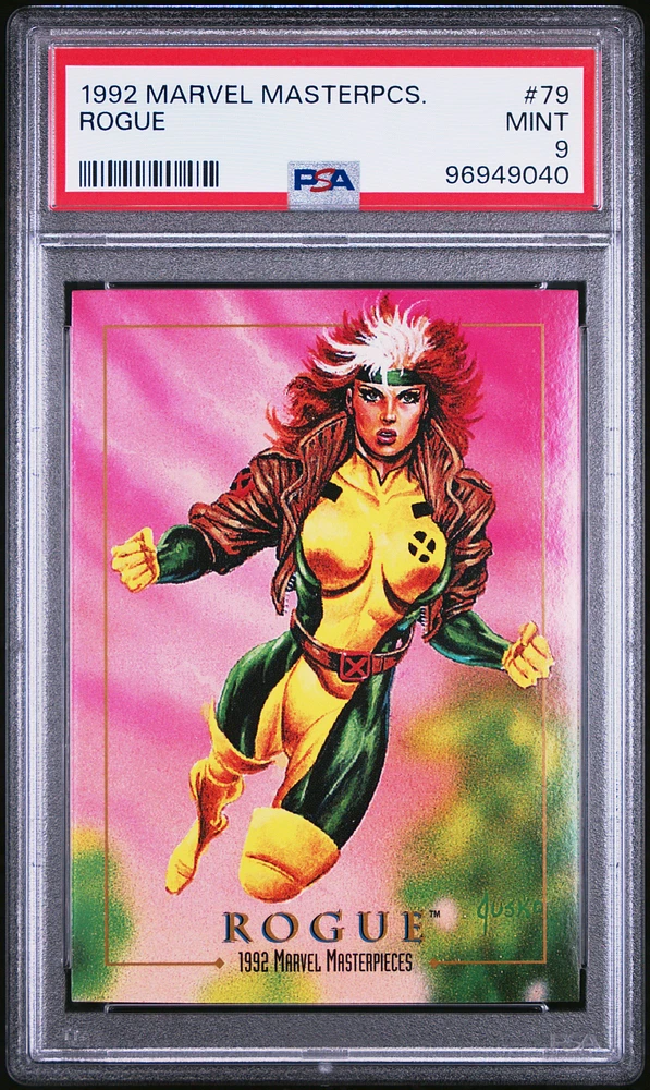 1992 Marvel Masterpieces 79 Rogue PSA 9