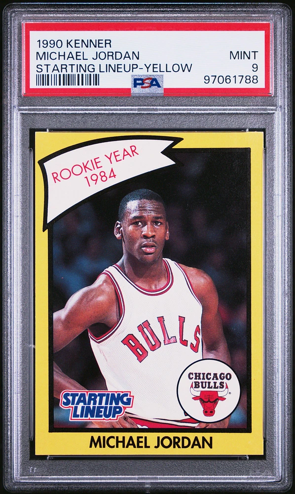 1990 Kenner Starting Line-up Michael Jordan PSA 9