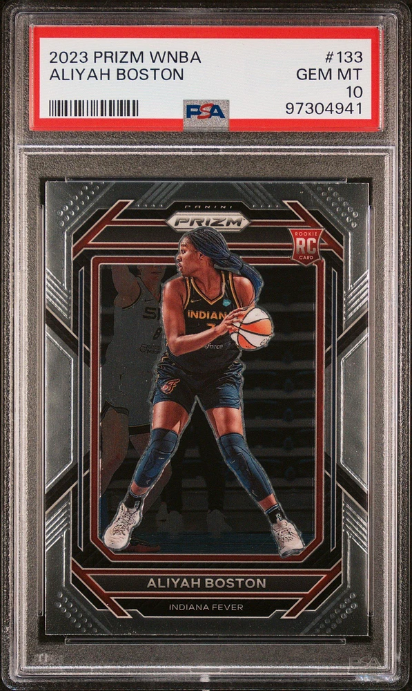2023 Panini Prizm Wnba 133 Aliyah Boston PSA 10