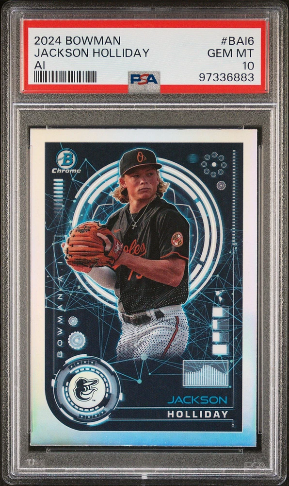 2024 Bowman Bowman Ai Bai6 Jackson Holliday PSA 10