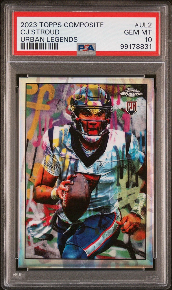2023 Topps Composite Urban Legends Ul2 Cj Stroud PSA 10