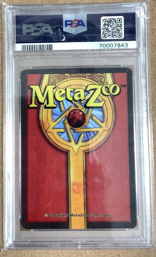 2021 Metazoo Nightfall 4 Mothman-holo 1st Edition PSA