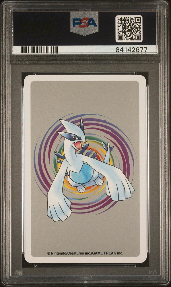2000 Pokemon Silver Version Playing Cards 073 Tentacruel 6 Of Hearts PSA 9