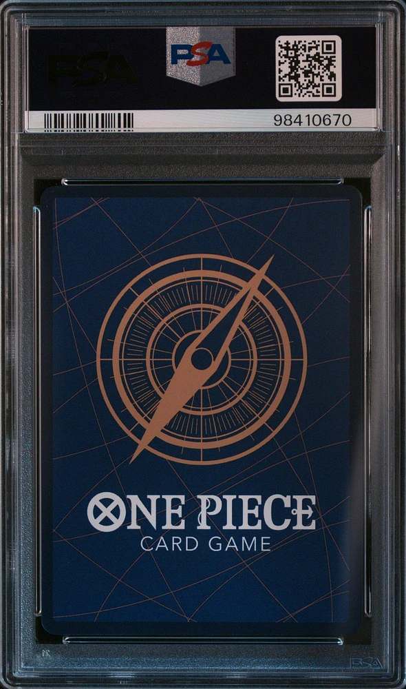 2024 One Piece Japanese Extra Booster -memorial Collection- 006 Tony Tony Chopper Manga Alternate Art PSA 10