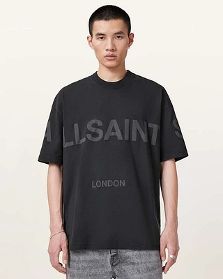 Biggy Oversized Logo Print T-Shirt