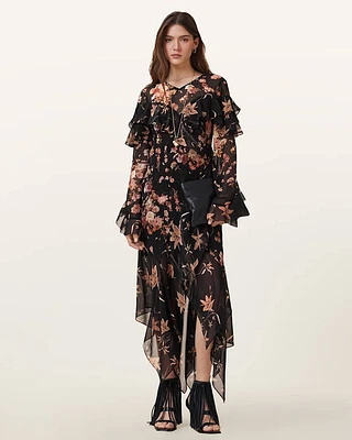 Fresca Floral Print Dress