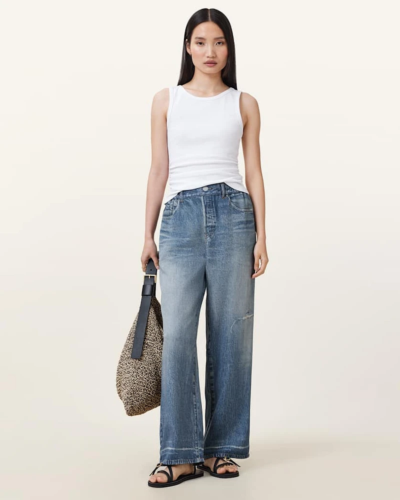 Tyler Illusion Straight Leg Trousers