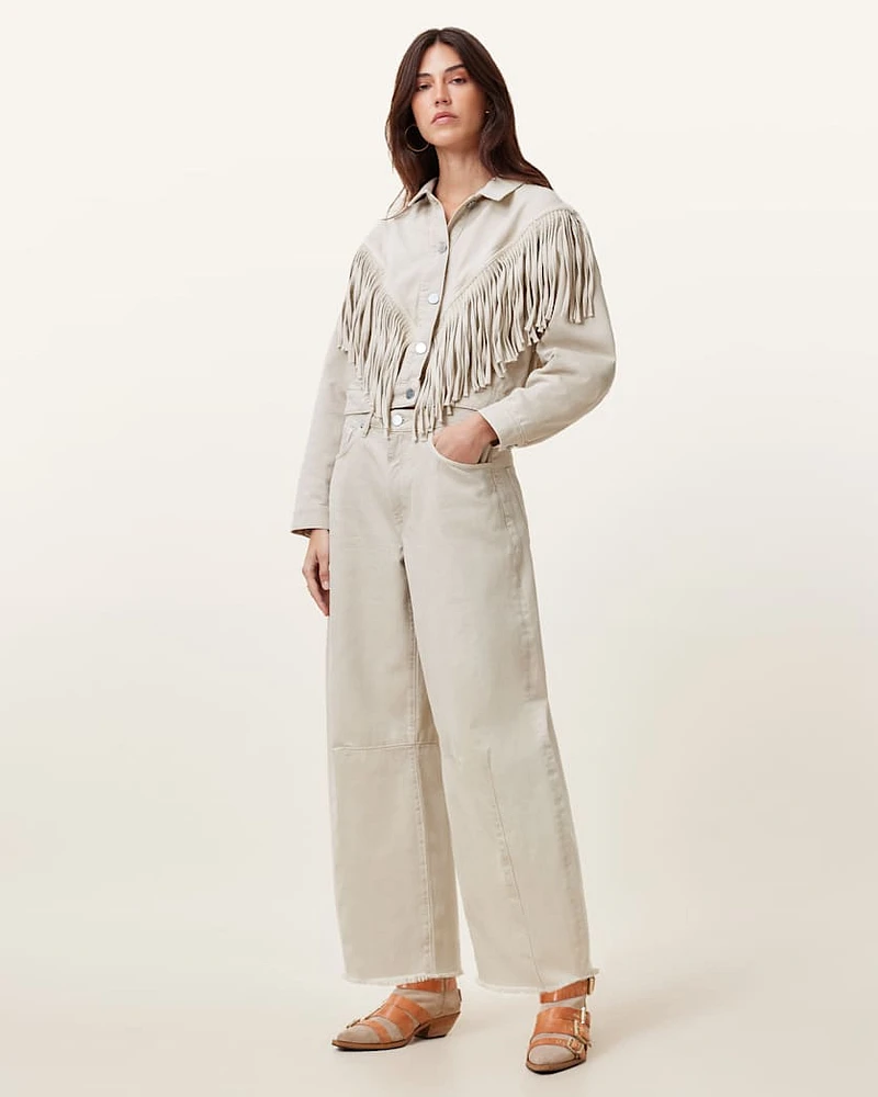 Jett Barrel Leg Denim Jeans