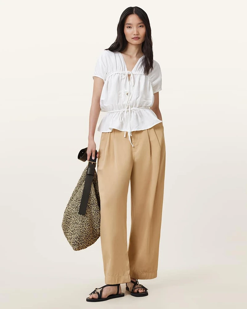 Becca Voluminous Leg Trousers