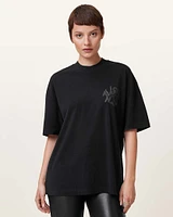 Orlando Logo Print Oversized T-Shirt